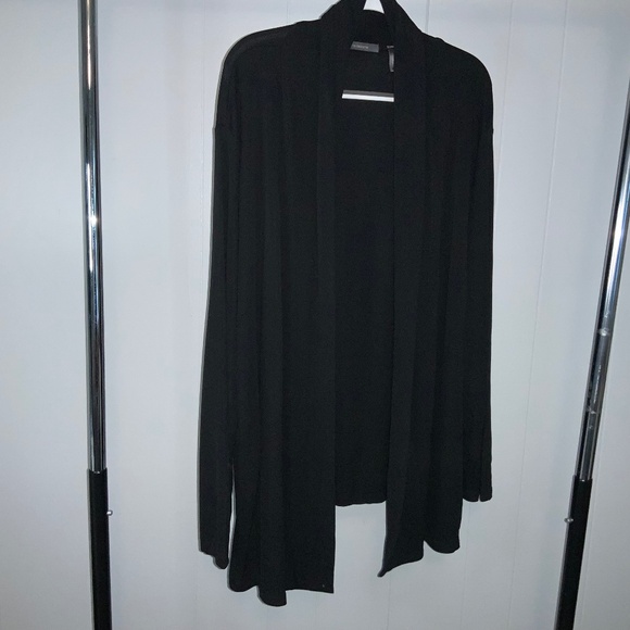 Liz Claiborne slinky knit waterfall front jacket Sz 3X - Picture 1 of 5